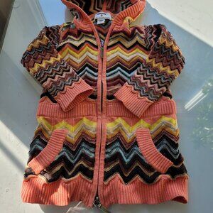 Missoni for Target Toddler Hooded Sweater Size 18M